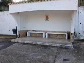 Parada de autobús en Magacela 1