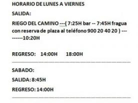 Autocares Santiago Castaño - Riego del Camino
